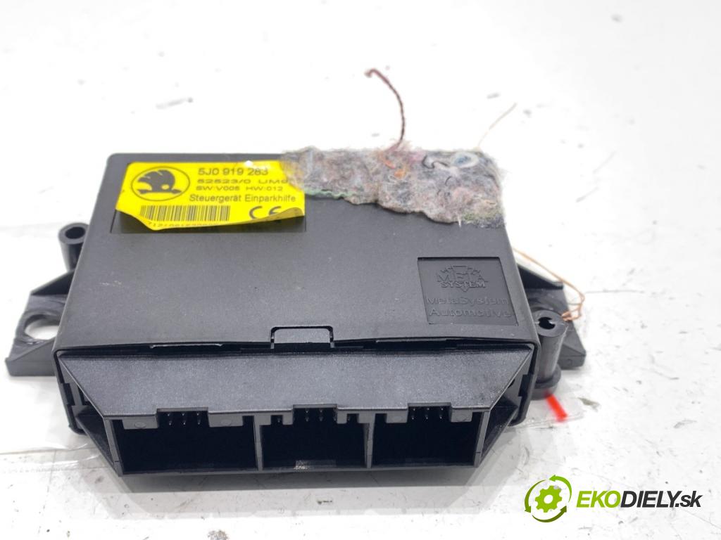 SKODA FABIA II Kombi 2008 63 kW 1.4 1390 modul PDC 5J0919283 (Řídící jednotka ostatní)