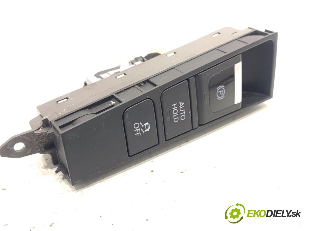 VW PASSAT B7 Kombi 2011 103 kW 2.0 TDI 1968 spínač brzdy ruční brzdy 3AB927137 (Páčky pod volantem)