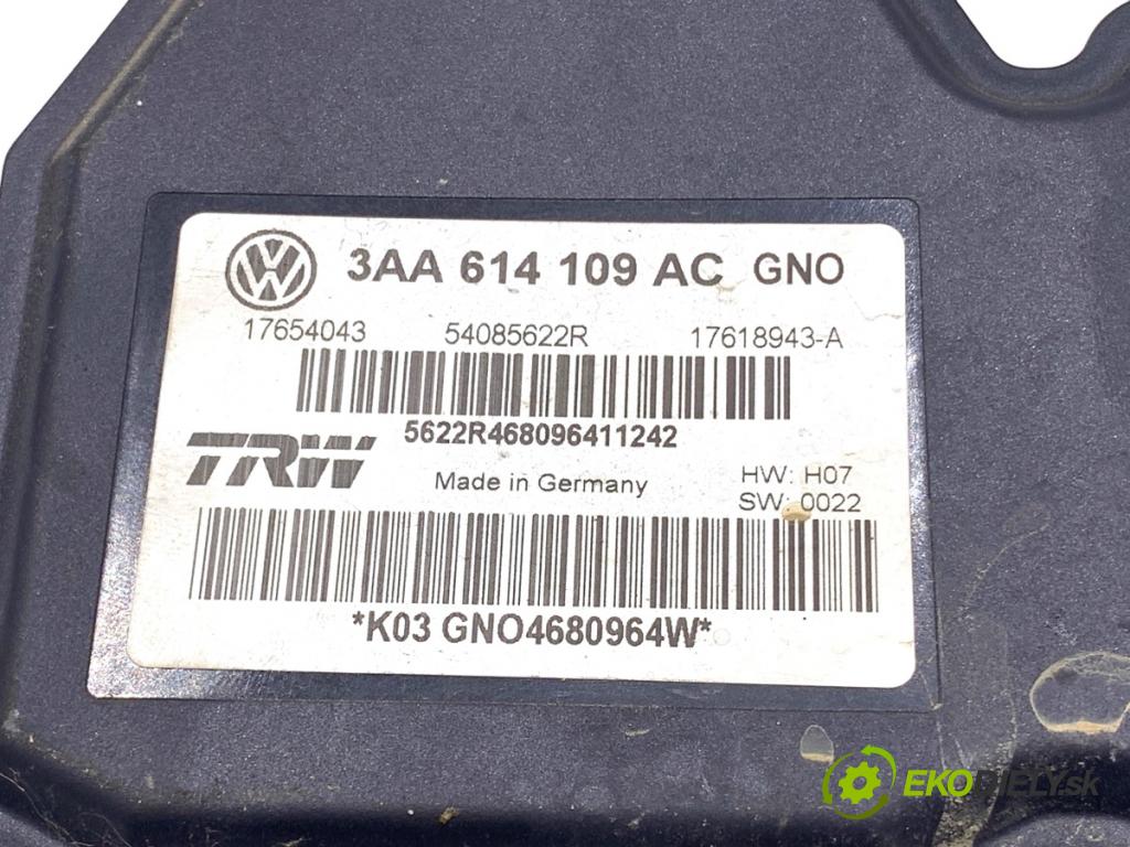 VW PASSAT B7 Kombi 2011 103 kW 2.0 TDI 1968 Pumpa ABS 3AA614109AC (Pumpa ABS)