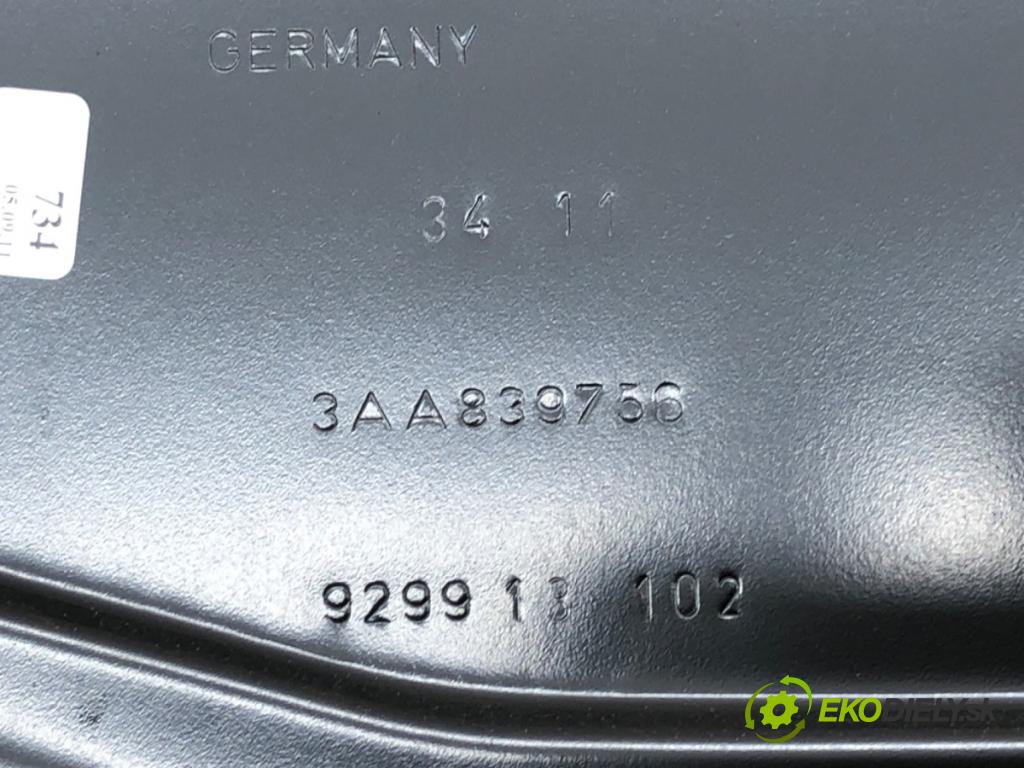 VW PASSAT B7 Kombi 2011 103 kW 2.0 TDI 1968 mechanismus okna pravý zadní část