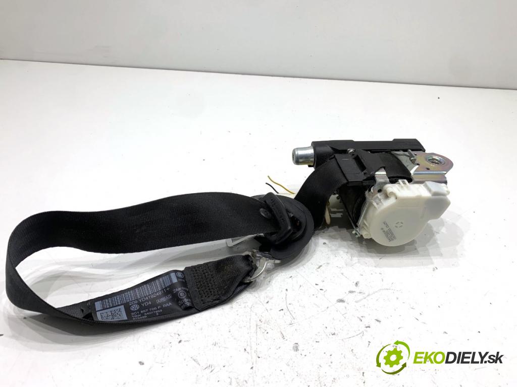 VW PASSAT B7 Kombi 2011 103 kW 2.0 TDI 1968 Držiak BEZPEČNOSŤ ľavy predný 3C1857705P