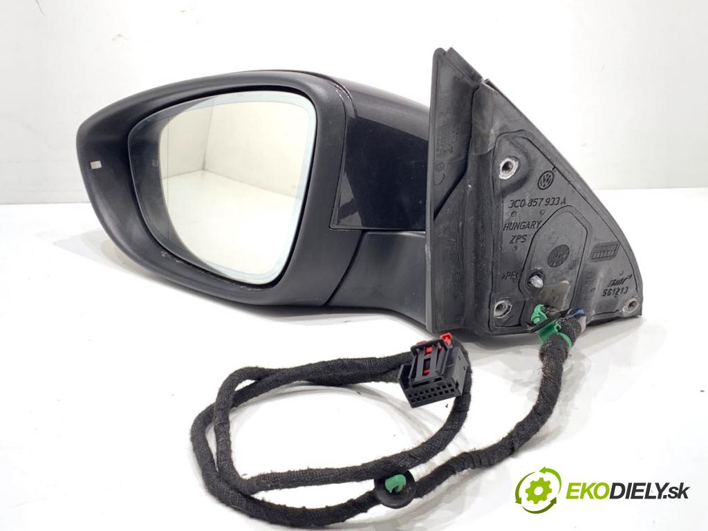 VW PASSAT B7 Kombi 2011 103 kW 2.0 TDI 1968 zpětné zrcátko levý 