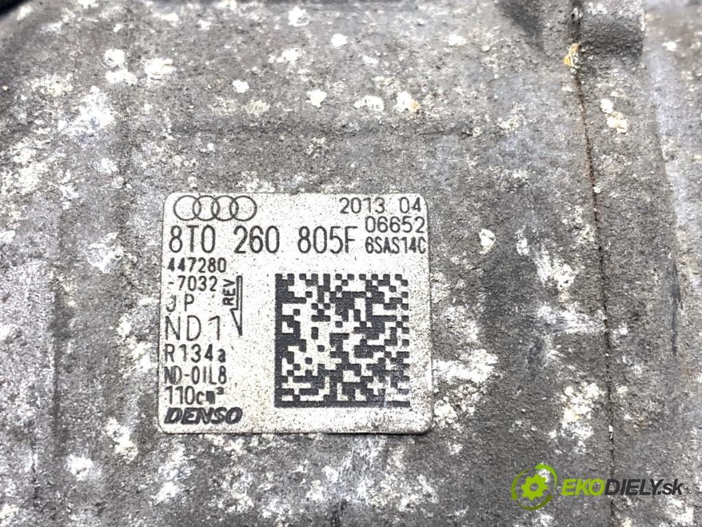 AUDI A4 B8 Kombi 2013 130 kW 2.0 TDI quattro 1968 Kompresor klimatizácie 8T0260805F (Kompresor klimatizácie)