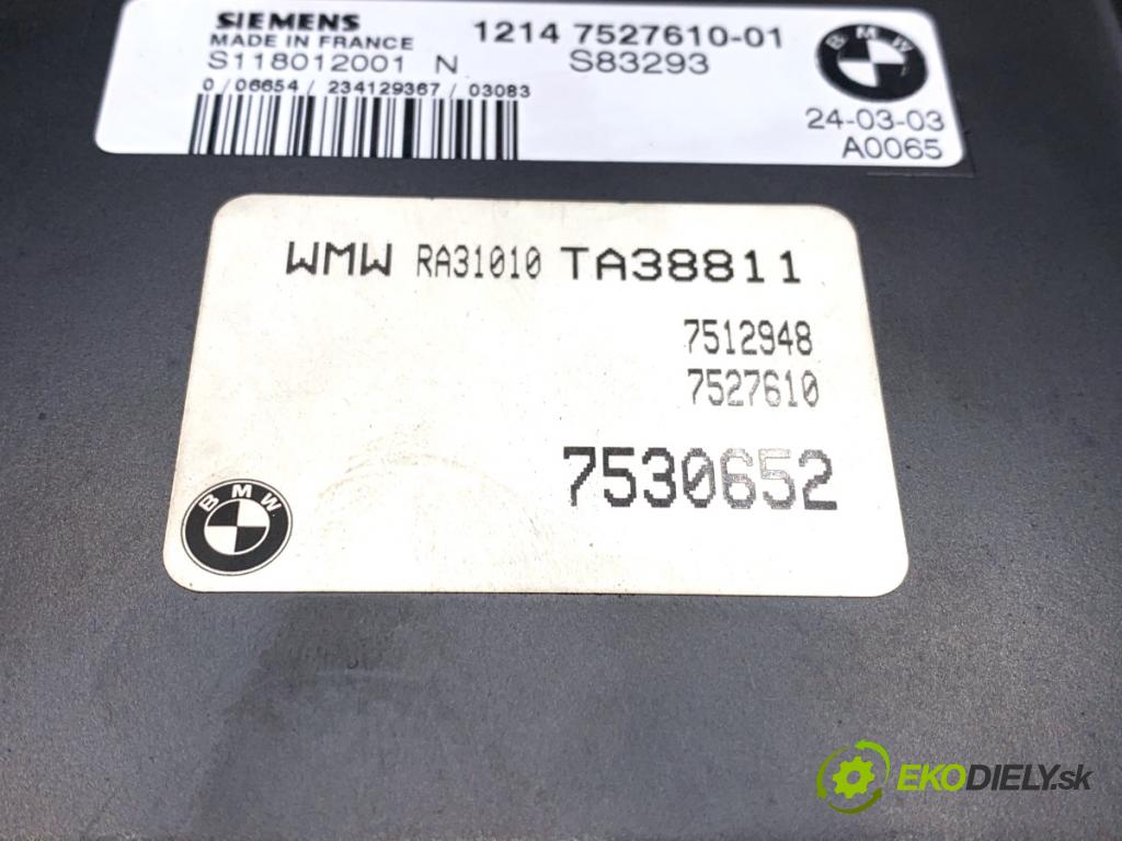 MINI R50 R53 liftback 2003 66 kW One 1598 riadiaca jednotka Motor 7527610 7530652 (Riadiaca jednotka)