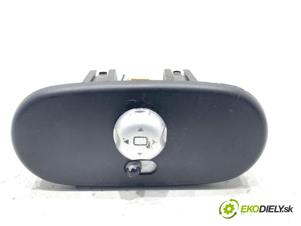 MINI R50 R53 liftback 2003 66 kW One 1598 Prepínač nastavenia spätných zrkadiel 6924652 (Prepínacie páčky pod volantom)