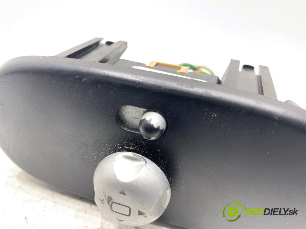 MINI R50 R53 liftback 2003 66 kW One 1598 Prepínač nastavenia spätných zrkadiel 6924652 (Prepínacie páčky pod volantom)