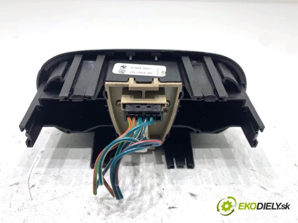 MINI R50 R53 liftback 2003 66 kW One 1598 Prepínač nastavenia spätných zrkadiel 6924652 (Prepínacie páčky pod volantom)