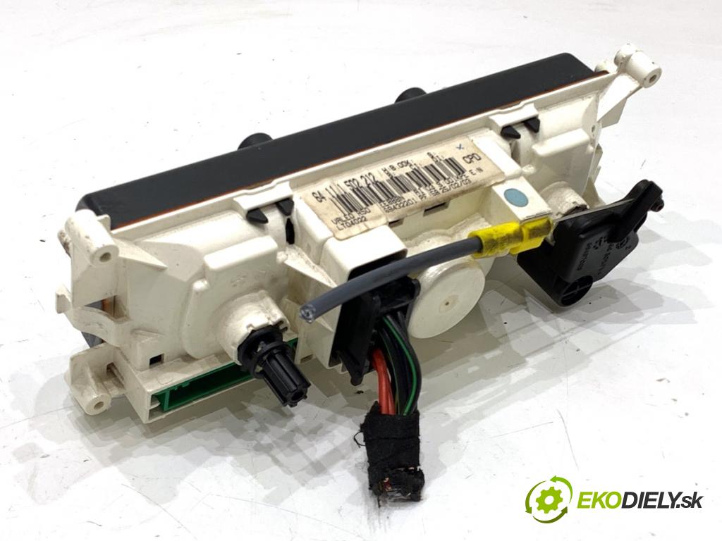 MINI R50 R53 liftback 2003 66 kW One 1598 Panel ovládania kúrenia 1502212 (Prepínacie páčky pod volantom)