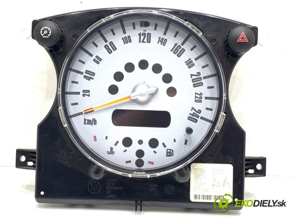 MINI R50 R53 liftback 2003 66 kW One 1598 Prístrojovka 6928884 (Prístrojová doska)