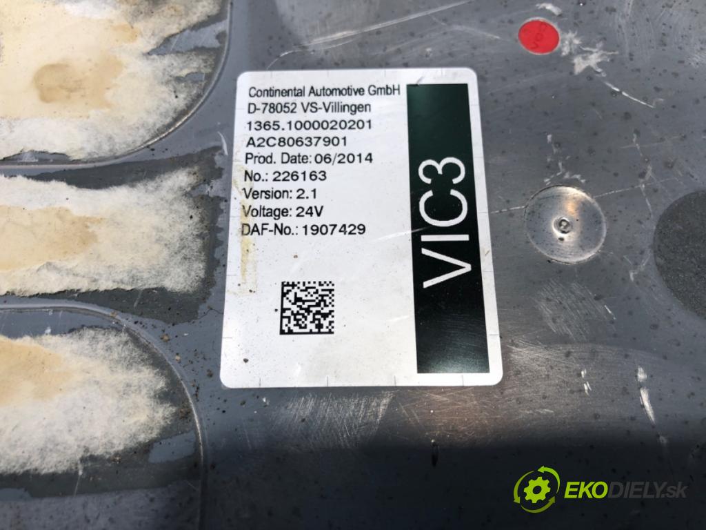 DAF XF Ciągnik siodłowy 2014 375 kW FT 510 375 kW [510 KM] olej napędowy 2012 - 2022 12900 řídící jednotka řídící jednotka 1907429 (Řídicí jednotka)