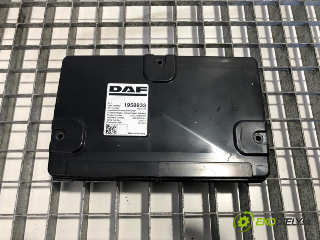 DAF XF Ciągnik siodłowy 2014 375 kW FT 510 375 kW [510 KM] olej napędowy 2012 - 2022 12900 modul světel 1958833 (Řídící jednotka ostatní)