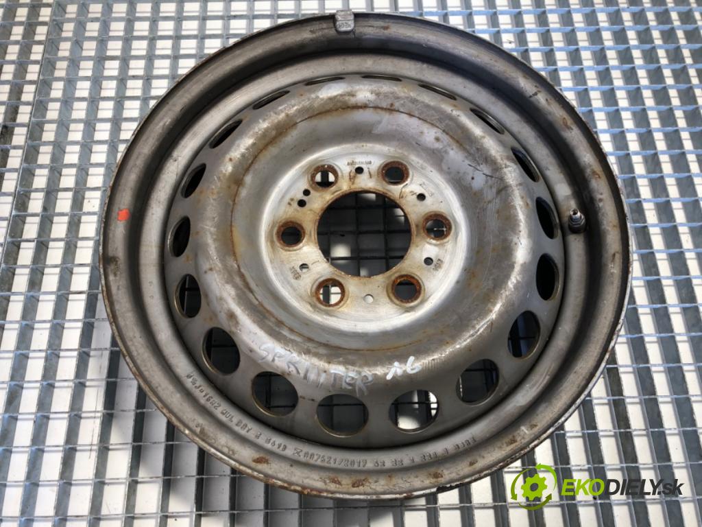 MERCEDES-BENZ SPRINTER 3,5-t Tourer Bus Autobus 2022 125 kW 317 CDI (907.731, 907.733, 907.735) 1950 disk plechový 16 6X130: 6,5J ET54 A9074014900