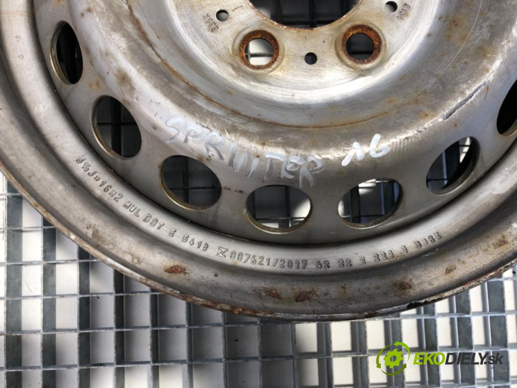 MERCEDES-BENZ SPRINTER 3,5-t Tourer Bus Autobus 2022 125 kW 317 CDI (907.731, 907.733, 907.735) 1950 disk plechový 16 6X130: 6,5J ET54 A9074014900