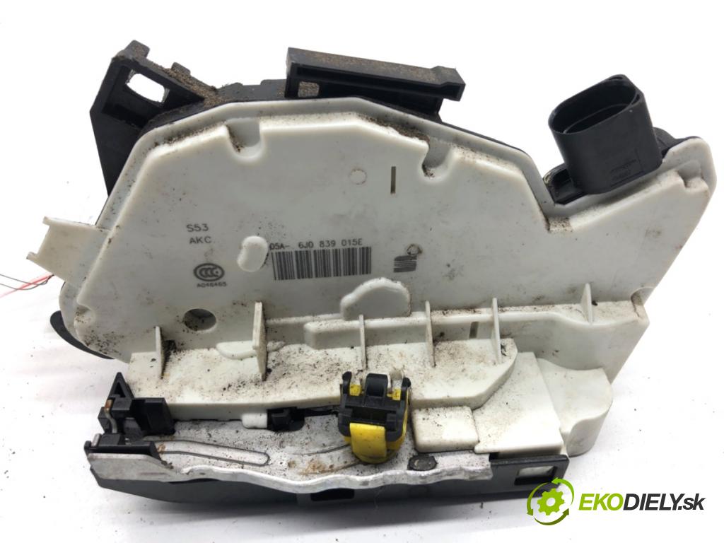 SEAT IBIZA IV Kombi 2014 51 kW 1.2 1198 zámok Dvere ľavy zad 6J0839015E
