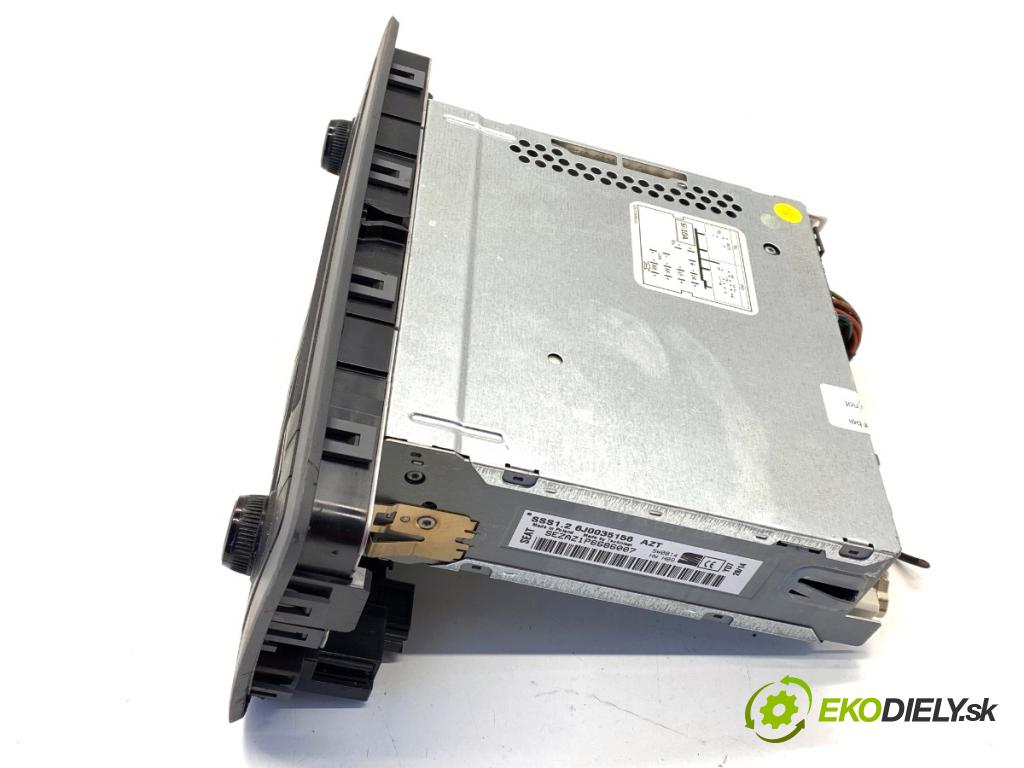 SEAT IBIZA IV Kombi 2014 51 kW 1.2 1198 RADIO 6J0035156 (Audio zariadenie)