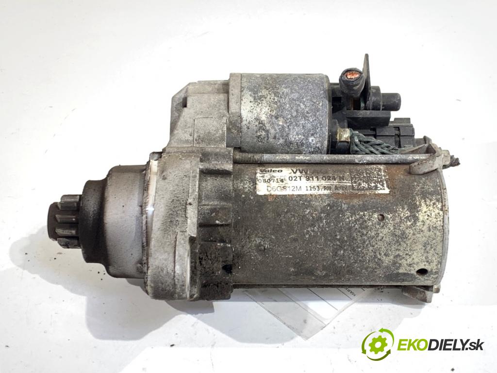 SEAT IBIZA IV Kombi 2014 51 kW 1.2 1198 startér 02T911024N (Startér)