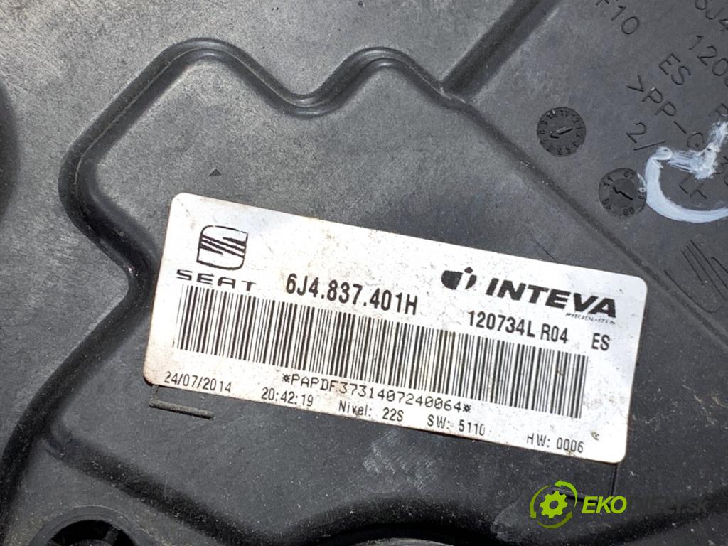 SEAT IBIZA IV Kombi 2014 51 kW 1.2 1198 Mechanizmus okna ľavy predný 6R0959801AJ