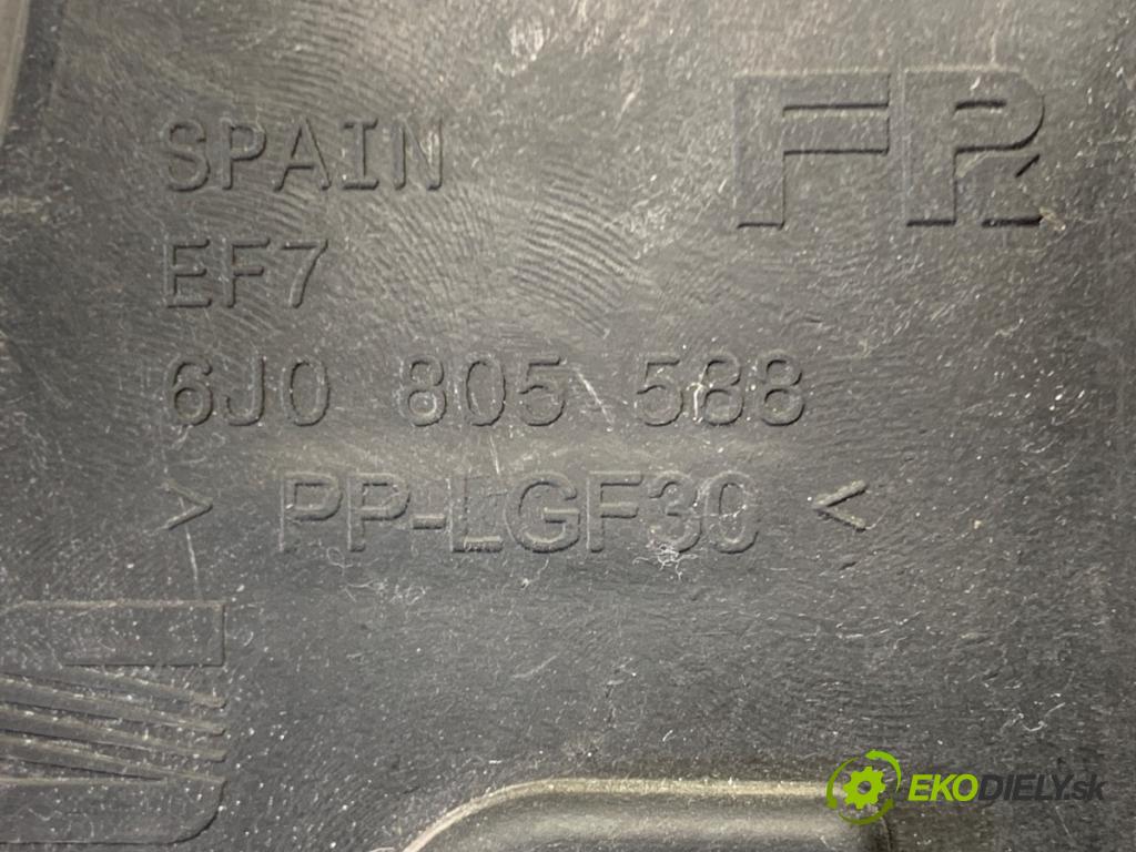 SEAT IBIZA IV Kombi 2014 51 kW 1.2 1198 Držiak predný 6J0805588 (Výstuha predná)