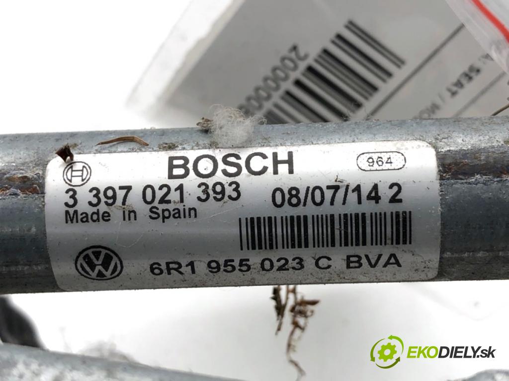 SEAT IBIZA IV Kombi 2014 51 kW 1.2 1198 mechanismus stěračů přední část 6R1955023C (Motorek stěračů přední)