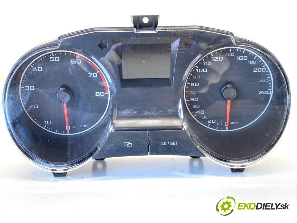 SEAT IBIZA IV Kombi 2014 51 kW 1.2 1198 prístrojovka 6J0920807 (Přístrojová deska)