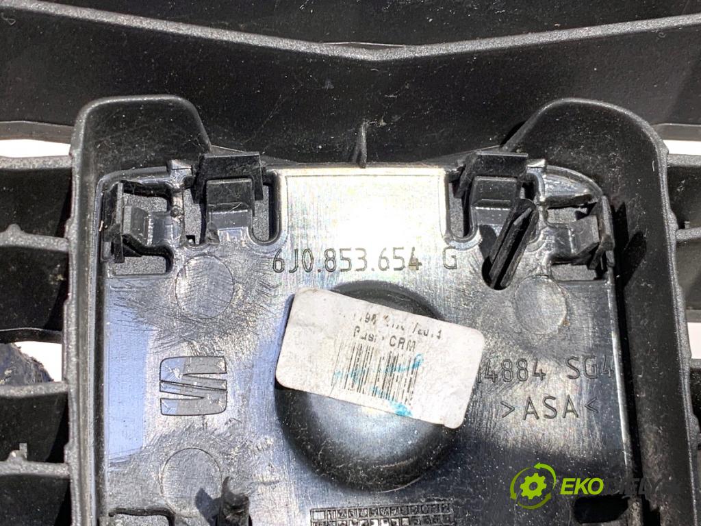 SEAT IBIZA IV Kombi 2014 51 kW 1.2 1198 Mriežka maska 6J0853654G (Mriežka predná (maska chladiča))