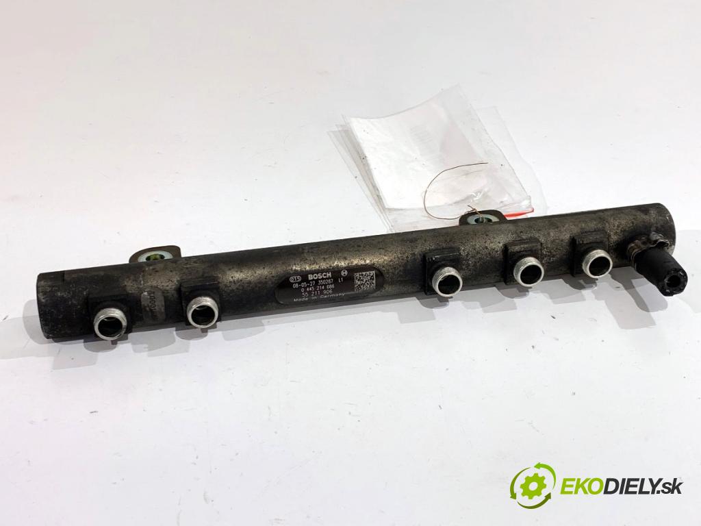 FIAT GRANDE PUNTO liftback 2008 55 kW 1.3 D Multijet 1248 lišta vstřikovací 0445214086 (Vstřikovací lišta)