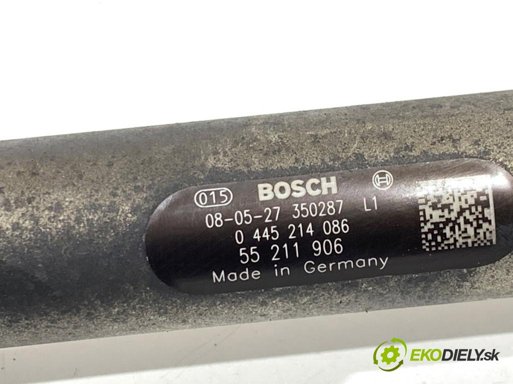 FIAT GRANDE PUNTO liftback 2008 55 kW 1.3 D Multijet 1248 Lišta vstrekovacia 0445214086 (Vstrekovacia lišta)