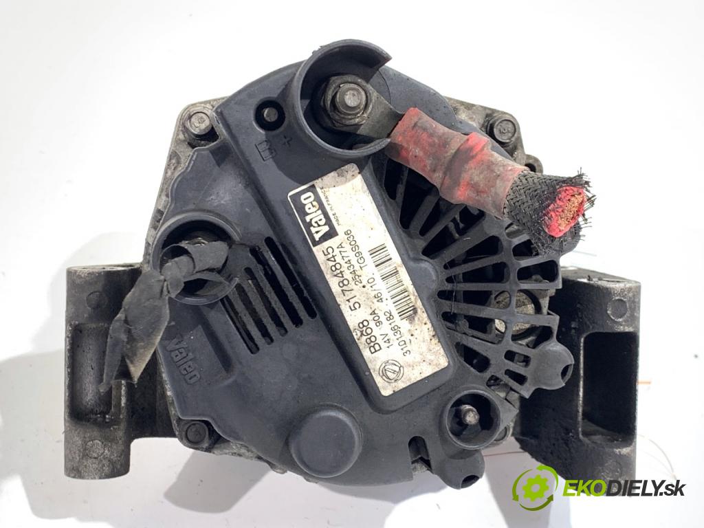 FIAT GRANDE PUNTO liftback 2008 55 kW 1.3 D Multijet 1248 Alternátor 51784845 (Alternátor)