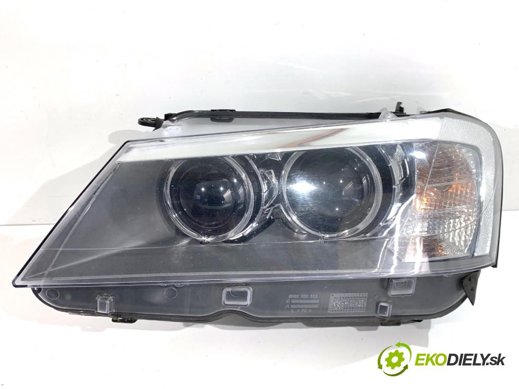 BMW F25 SUV 2013 190 kW xDrive 30 d 2993 světlomet levý přední část 7217293