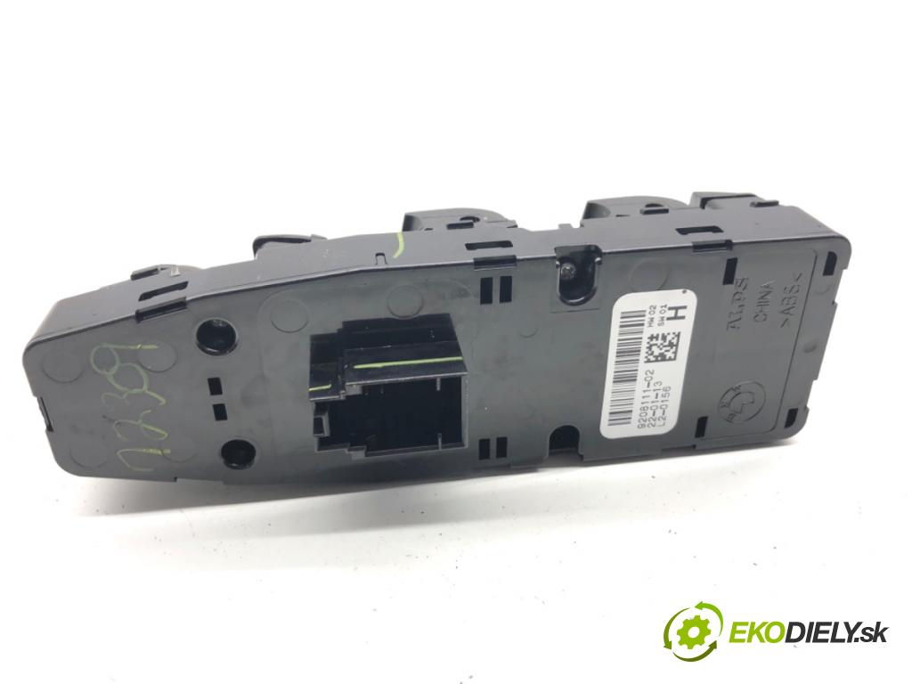 BMW F25 SUV 2013 190 kW xDrive 30 d 2993 Prepínač okien 9208111 (Prepínacie páčky pod volantom)