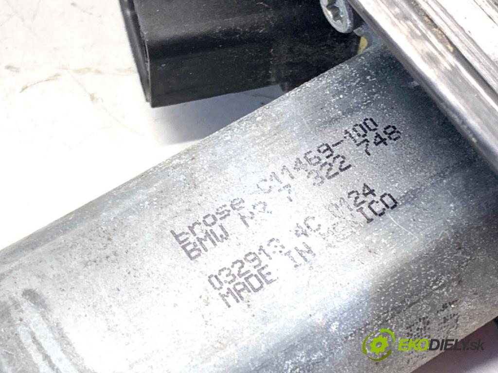 BMW F25 SUV 2013 190 kW xDrive 30 d 2993 mechanismus okna pravý zadní část 7322748