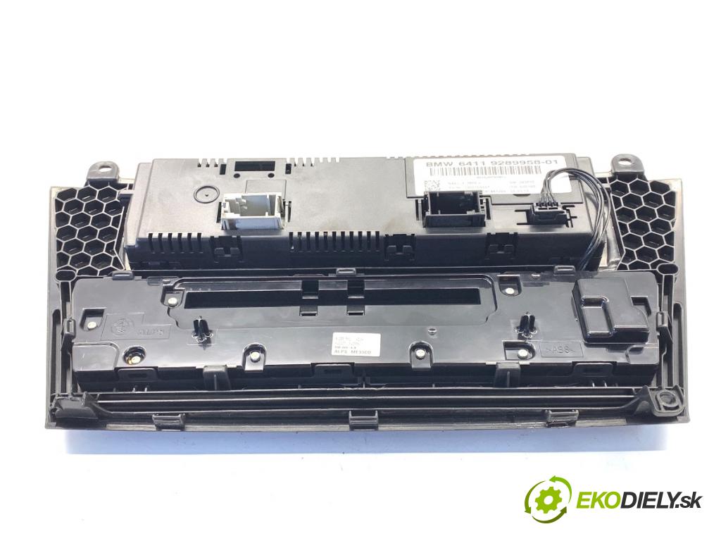BMW F25 SUV 2013 190 kW xDrive 30 d 2993 Panel ovládania kúrenia 9289958 (Prepínacie páčky pod volantom)