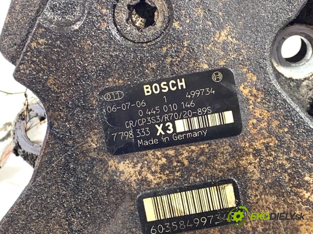 BMW E60 sedan 2007 173 kW 530 d 2993 Pumpa vysokého tlaku 7798333 0445010146