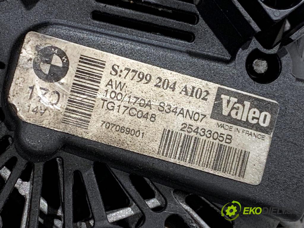 BMW E60 sedan 2007 173 kW 530 d 2993 Alternátor 7799204 (Alternátor)