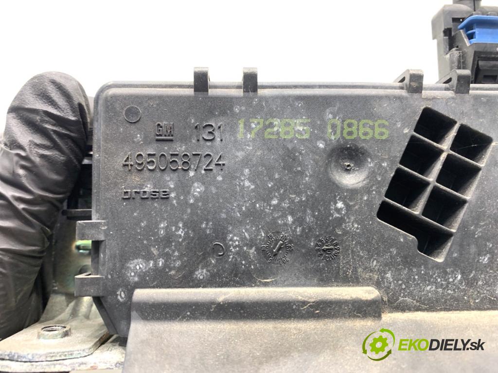 OPEL ASTRA H liftback 2006 66 kW 1.3 CDTI (L08) 1248 zámok dverí zad 13117285