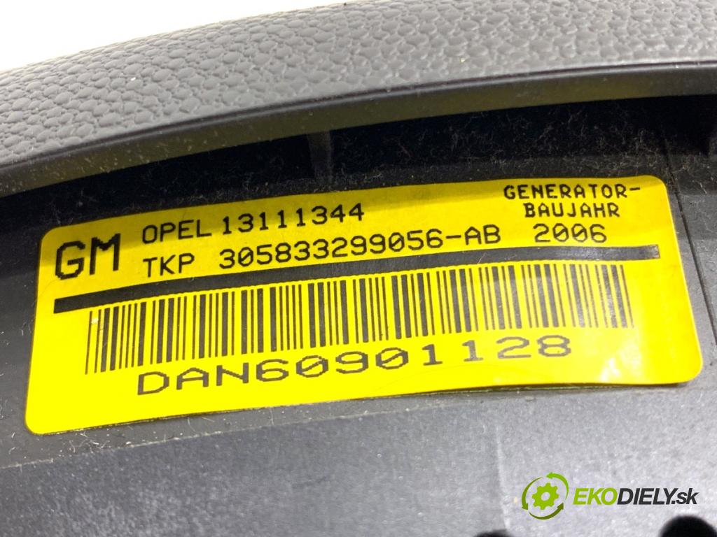 OPEL ASTRA H liftback 2006 66 kW 1.3 CDTI (L08) 1248 AirBag volantu 13111344 (Airbag)