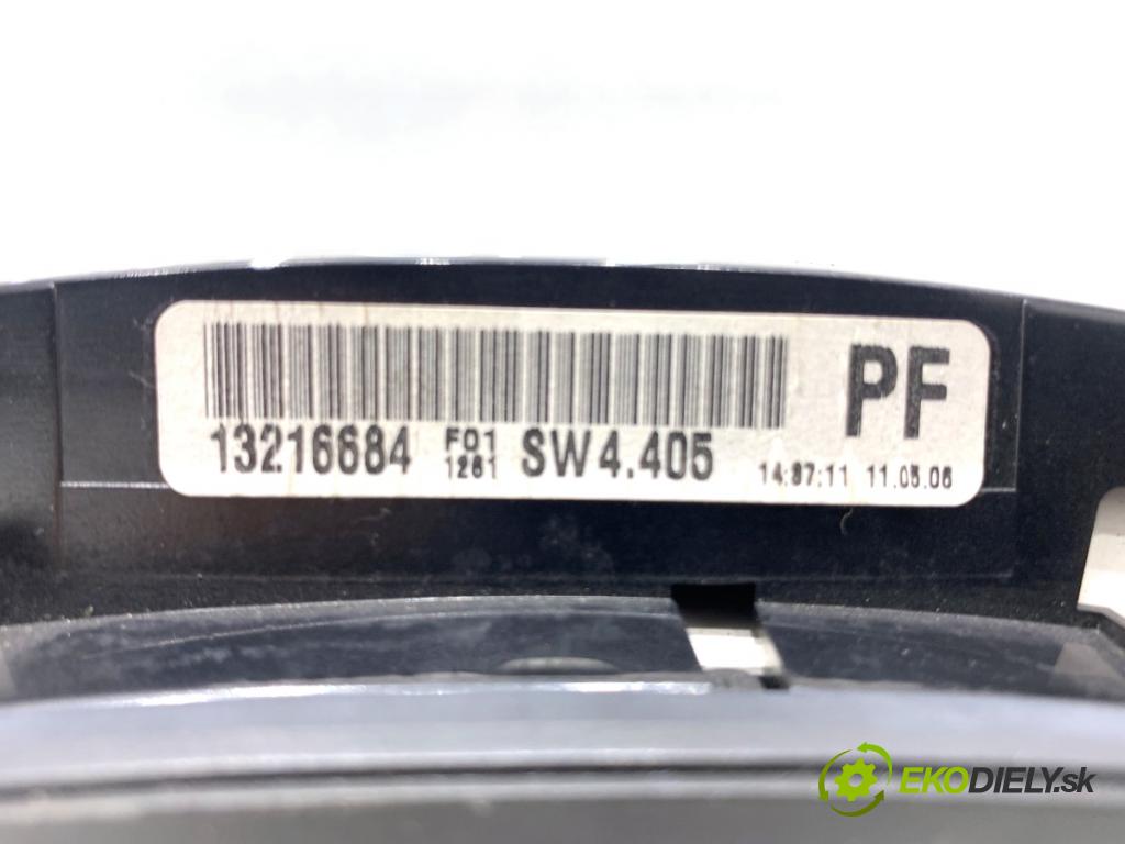 OPEL ASTRA H liftback 2006 66 kW 1.3 CDTI (L08) 1248 Prístrojovka 13216684 (Prístrojová doska)