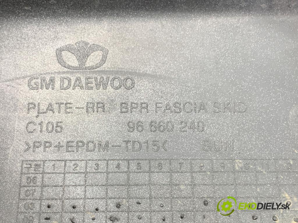 OPEL ANTARA A SUV 2014 135 kW 2.2 CDTi 4x4 2231 Spoiler lišta nárazníka zadní část 96660240