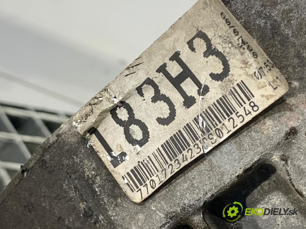RENAULT MEGANE III liftback 2009 74 kW 1.6 16V (BZ0H) 1598 Prevodovka JH3183 (Prevodovka)