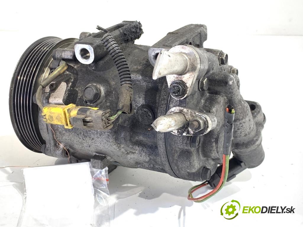 PEUGEOT 407 sedan 2005 100 kW 2.0 HDi 135 (6DRHRH, 6DRHRE, 6DRHRG, 6DRHRJ) 1997 kompresor klimatizace 9656574080 (Kompresor klimatizace)