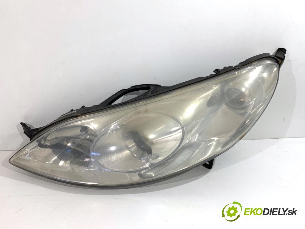 PEUGEOT 407 sedan 2005 100 kW 2.0 HDi 135 (6DRHRH, 6DRHRE, 6DRHRG, 6DRHRJ) 1997 světlomet levý přední část 9656668880