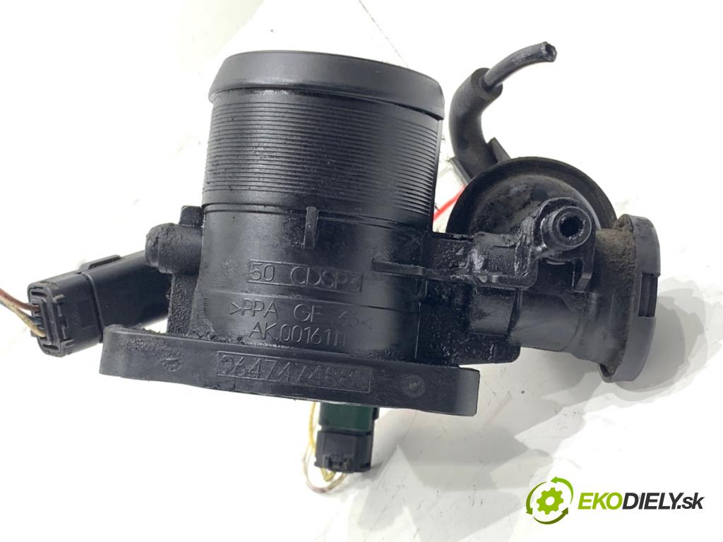 PEUGEOT 407 sedan 2005 100 kW 2.0 HDi 135 (6DRHRH, 6DRHRE, 6DRHRG, 6DRHRJ) 1997 škrtíci klapka 9647474880 (Škrticí klapka)