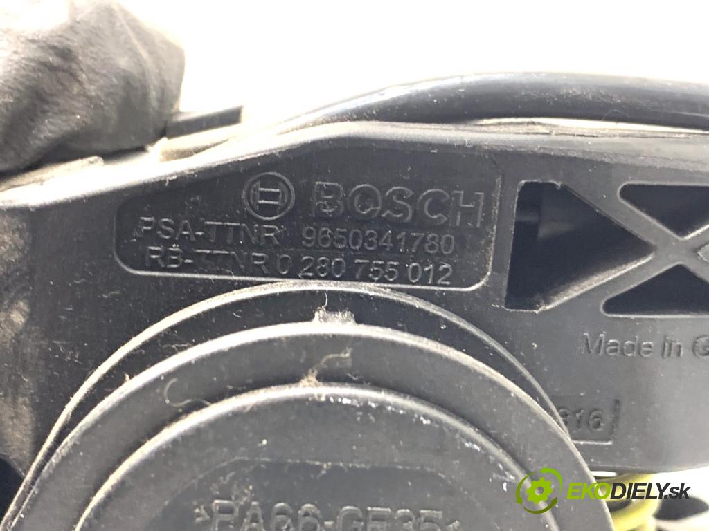 PEUGEOT 407 sedan 2005 100 kW 2.0 HDi 135 (6DRHRH, 6DRHRE, 6DRHRG, 6DRHRJ) 1997 potenciometr plynového pedálu 9650341780 (Potenciometr plynového pedálu)