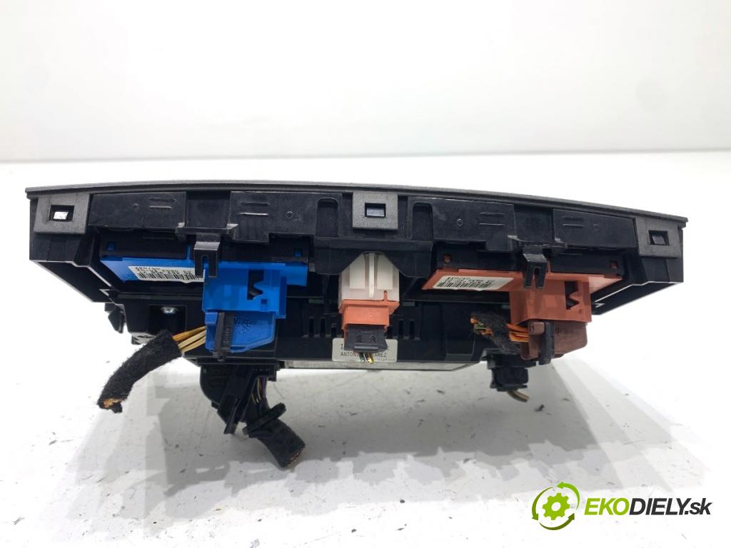 PEUGEOT 407 sedan 2005 100 kW 2.0 HDi 135 (6DRHRH, 6DRHRE, 6DRHRG, 6DRHRJ) 1997 Panel ovládania kúrenia 96573322 (Prepínacie páčky pod volantom)