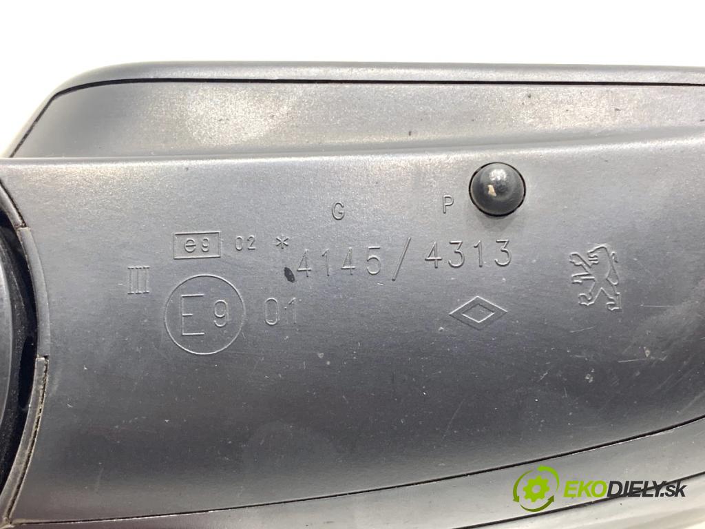 PEUGEOT 407 sedan 2005 100 kW 2.0 HDi 135 (6DRHRH, 6DRHRE, 6DRHRG, 6DRHRJ) 1997 zpětné zrcátko pravý