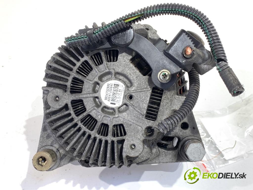 PEUGEOT 407 sedan 2005 100 kW 2.0 HDi 135 (6DRHRH, 6DRHRE, 6DRHRG, 6DRHRJ) 1997 Alternátor 9654752880 (Alternátor)