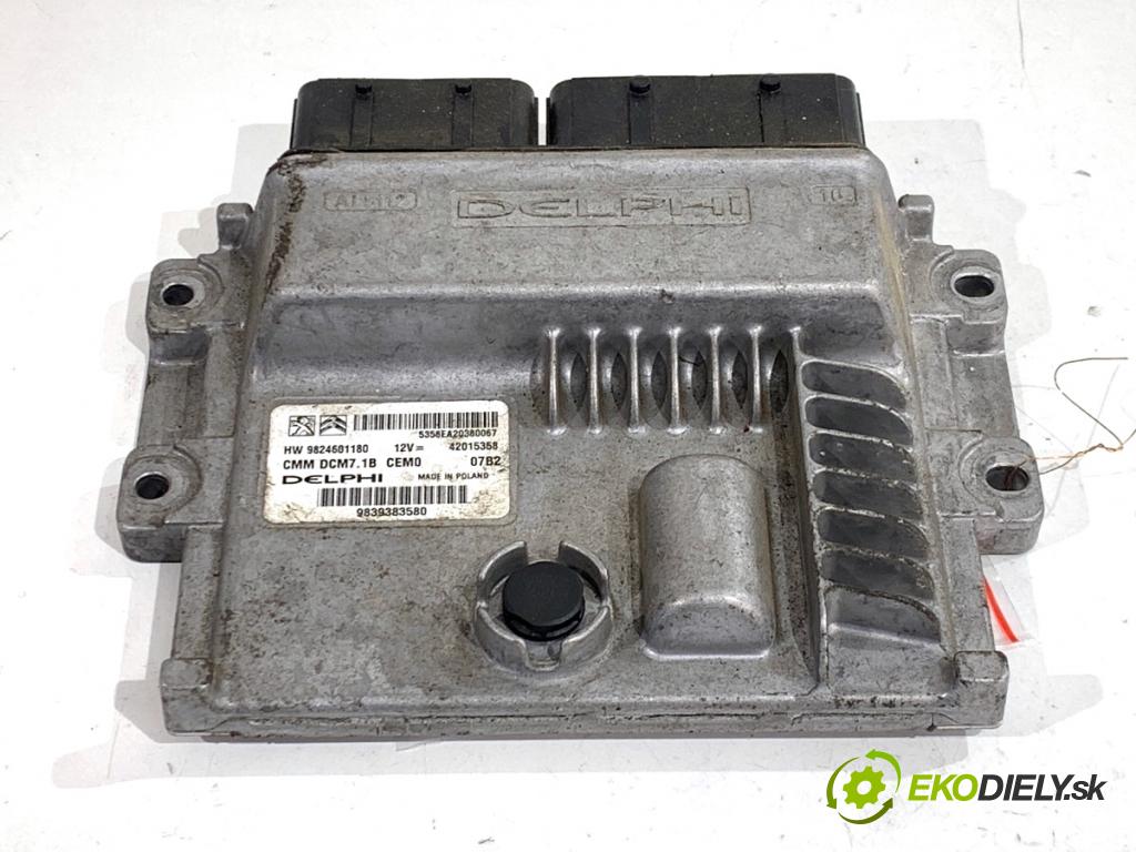 PEUGEOT BOXER II Skrzynia 2022 103 kW 2.2 BlueHDi 140 2179 řídící jednotka motora 9824601180 (Řídicí jednotka)