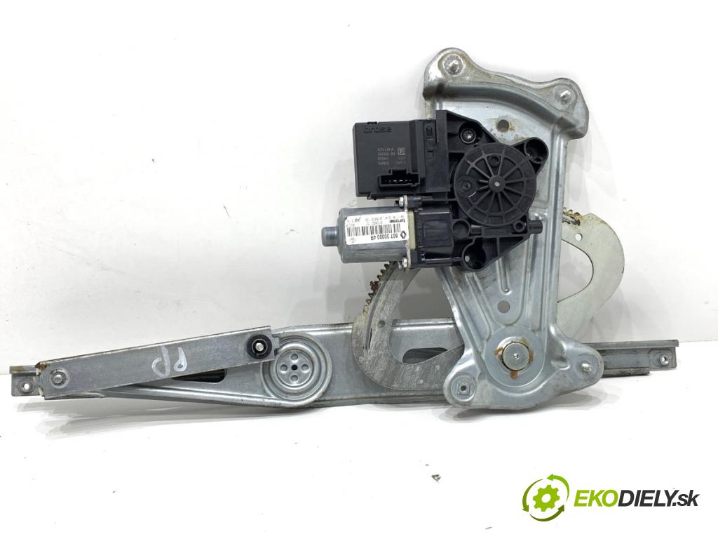 RENAULT MEGANE III liftback 2009 74 kW 1.6 16V (BZ0H) 1598 Mechanizmus okna pravy predný 807300004R