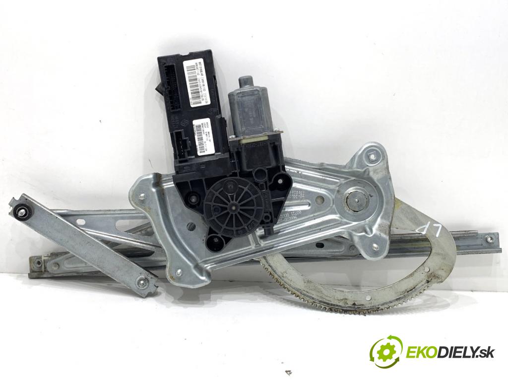 RENAULT MEGANE III liftback 2009 74 kW 1.6 16V (BZ0H) 1598 mechanismus okna levý přední část 968431-100