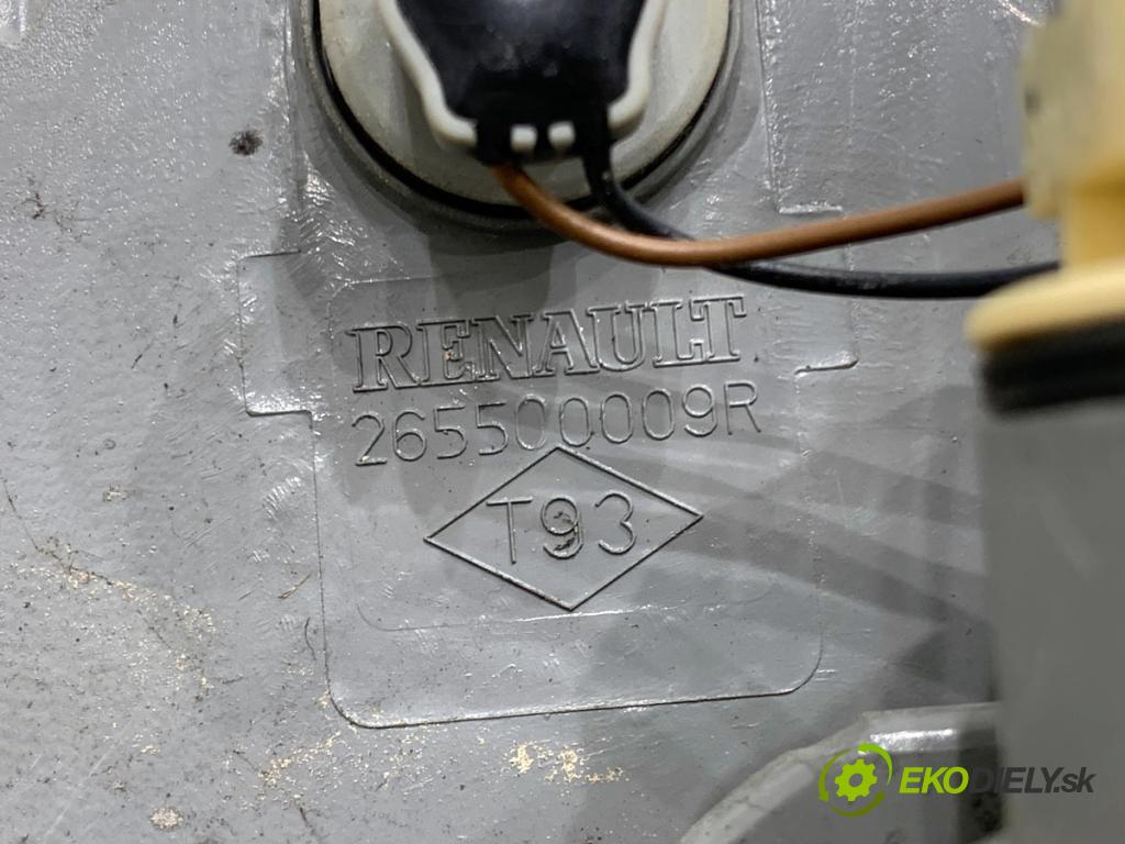 RENAULT MEGANE III liftback 2009 74 kW 1.6 16V (BZ0H) 1598 Svetlo zad pravá vnútorná 265500009R (Kľučka dverí ostatné)